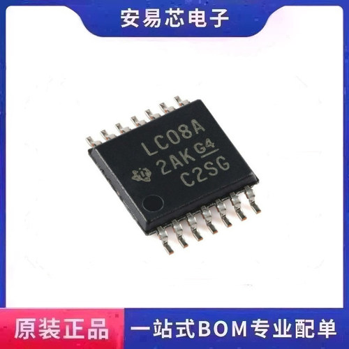 原装正品 SN74LVC08APWR 丝印LC08A TSSOP14 四路2输入正与门芯片