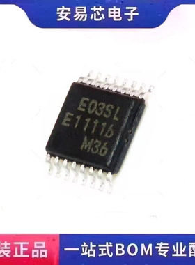 MB15E03SLPFV1-G-ER-6E1 丝印E03SL  封装TSSOP16 频率合成 全新