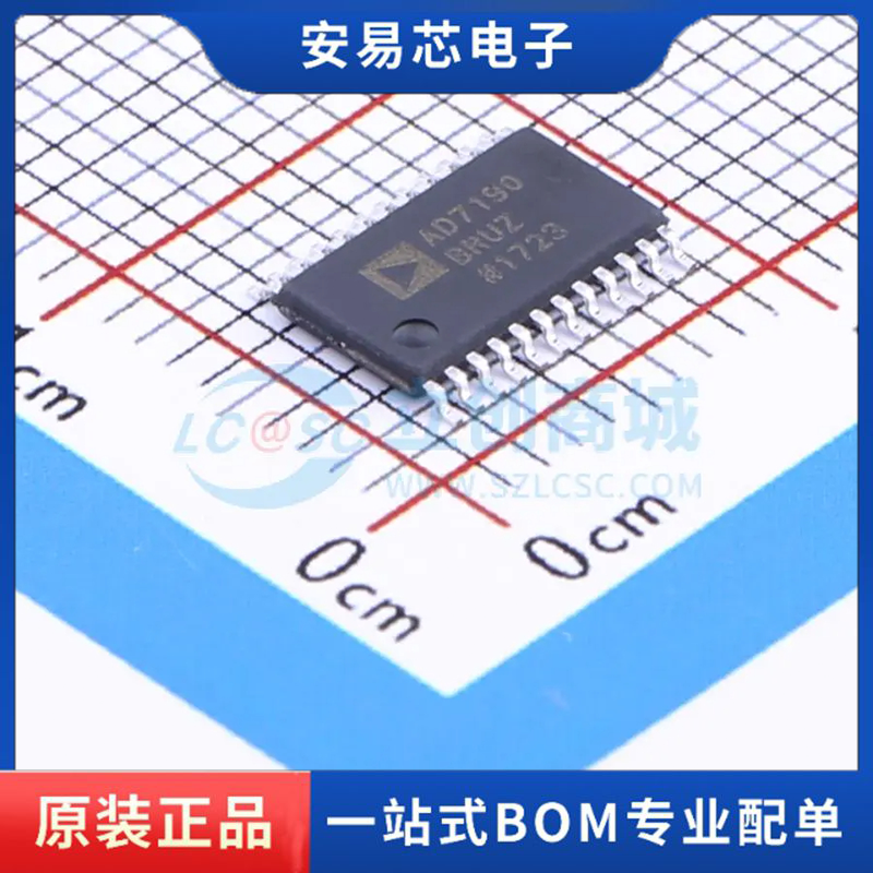 AD7190BRUZ-REEL 封装TSSOP-24 模拟前端(AFE)全新原装