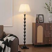 中古侘寂风卧室装 复古客厅沙发感落地灯 饰侘寂风卧室床头灯法式