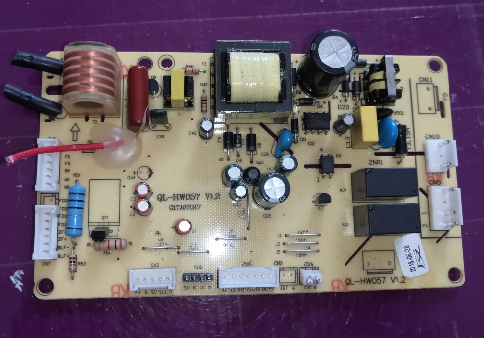 适用热水器电脑板主板QL-HW057 V1.2控制板G17J07H17