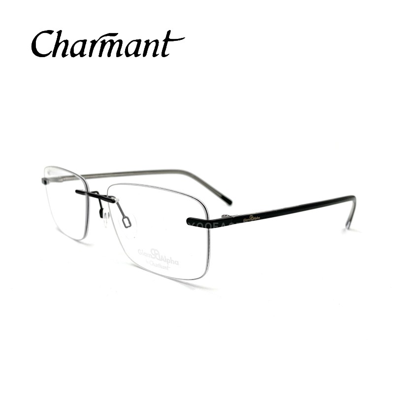charmant夏蒙眼镜架 男女款时尚钛材眼镜架ga38065 dg 57-18-145