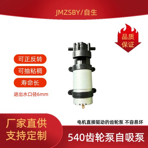 12V24V自吸泵齿轮泵耐高温化工泵