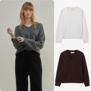 Bridge 25冬 女款 韩国正品 套头针织衫 Mind 百搭时尚 毛衣 代购