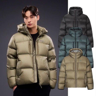 韩国正品代购 DISCOVERY 25冬 男 防水防风 加厚连帽鹅绒羽绒服