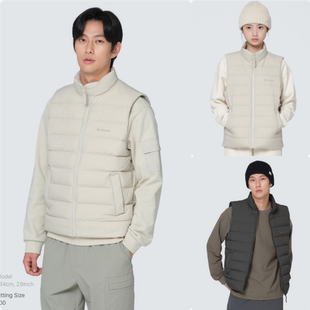 反季特价 韩国代购 snow peak雪峰 24冬 男女 保暖休闲羽绒服马甲