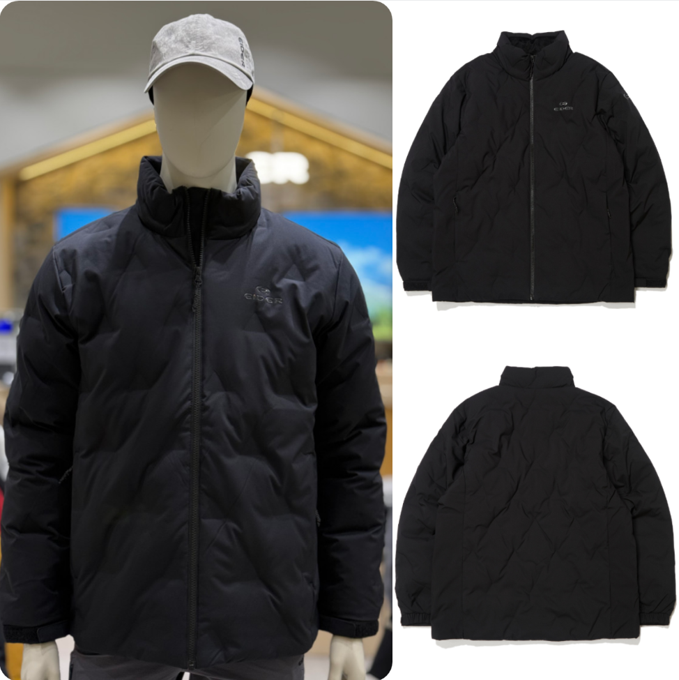 反季特价 韩国正品代购 eider 冬 男 保暖休闲鹅绒羽绒服