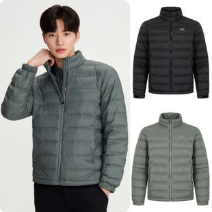 反季特价 韩国代购MILLET 觅乐 24冬 男款 保暖鸭绒羽绒服