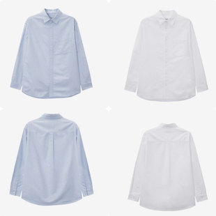 四季 MindBridge26春 男士 长袖 M1WS0150 韩国正品 纯棉宽松衬衫 代购