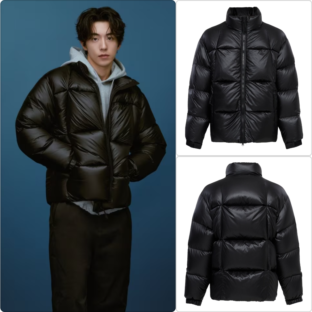 反季特价 韩国正品代购EIDER 25冬男 防风防水加厚短款鹅绒羽绒服