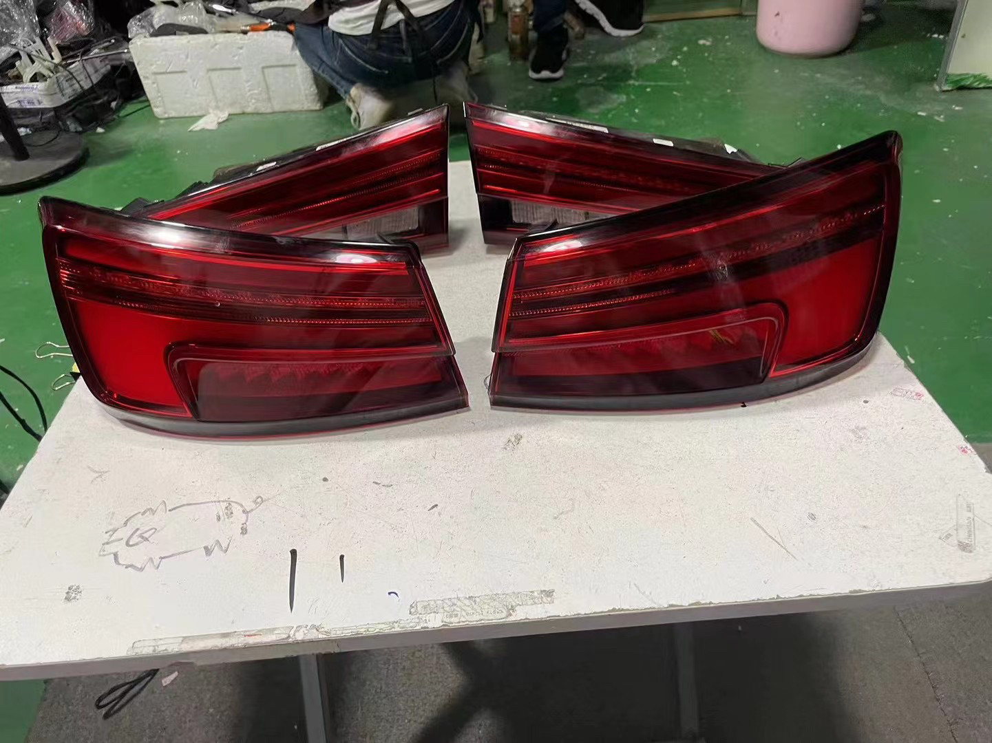 適用于奧迪 A3 S3 流水尾燈 后尾燈 流水后尾燈 17款 LED流水燈