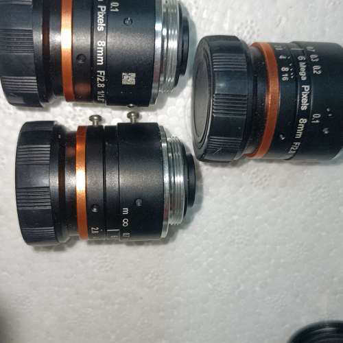 6 mega pixels 8mm镜头F/2.8  1/1..询价