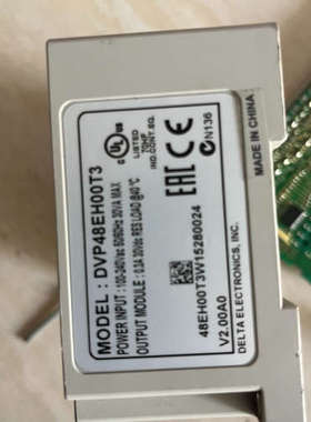 DVP48EH00T3晶体管输出板，中板  IO板.询价