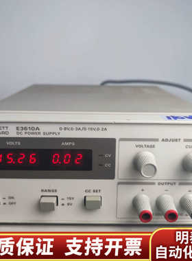 出HP  E3610A  0-8V 0-3A/0-15V.询价