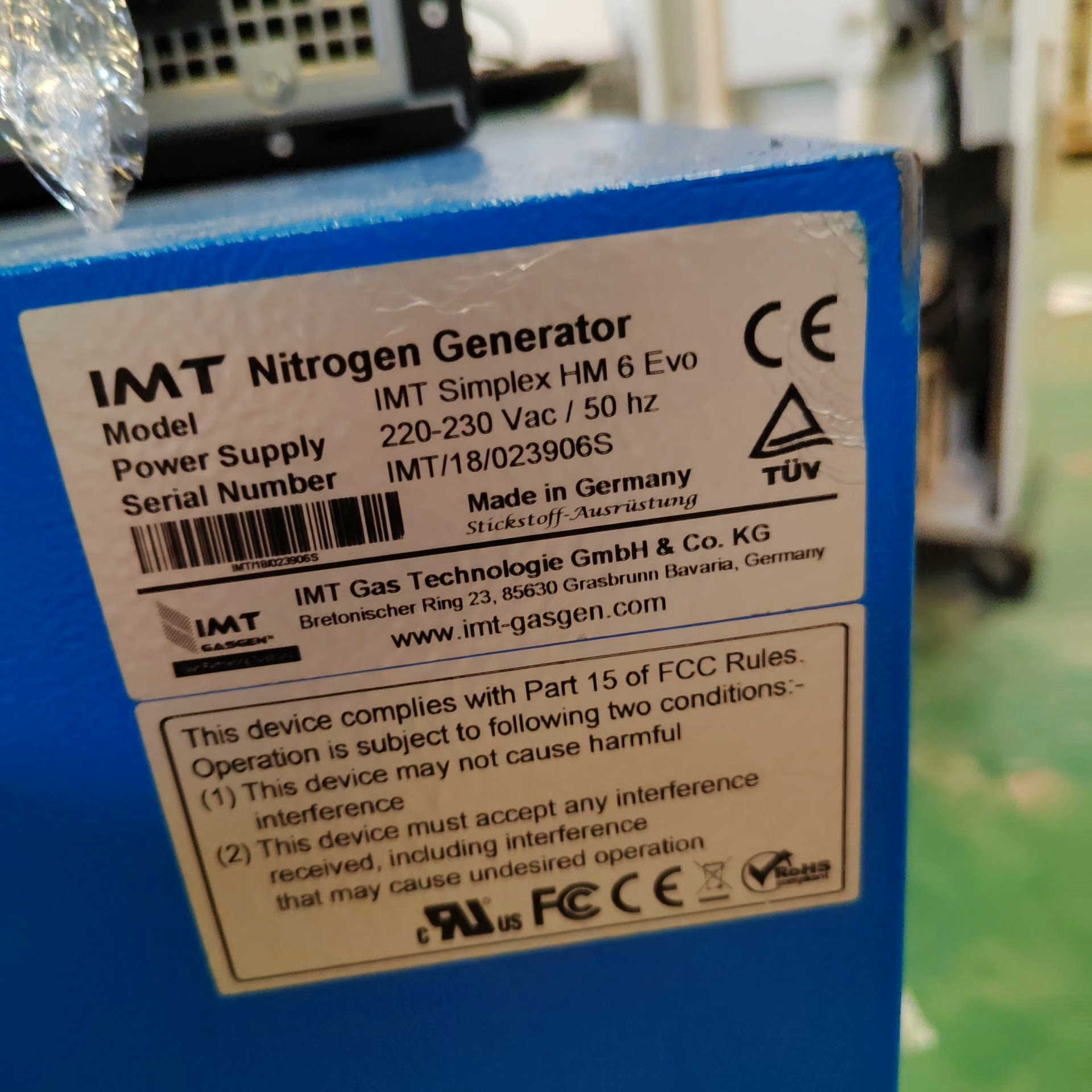 IMT Nitrogen Generator，型号Simpl.询价