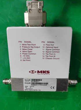 MKS 649型压力流量控制器，He气体专用，量程50SCC.询价