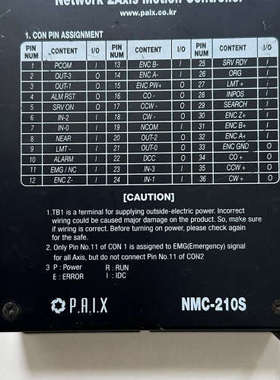 PAIX I/O CONTROIIER步进驱动器NMC-.询价