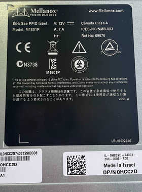 DELL M1000E 交换机 M1601P 0HCC2D.询价