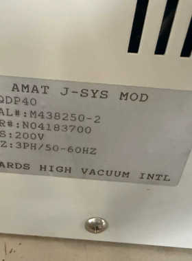 爱德华EDWARDS干泵控制器，型号QDP40，200V三相.询价