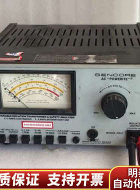 Sencore PR-57 可变隔离变压器和安全分析仪.询价