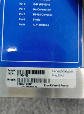 MKS流量控制器GE50A-30351，5000sccm测量.询价