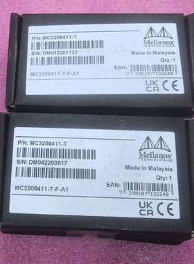 迈络思Mellanox MC3208411-T千兆电口光.询价