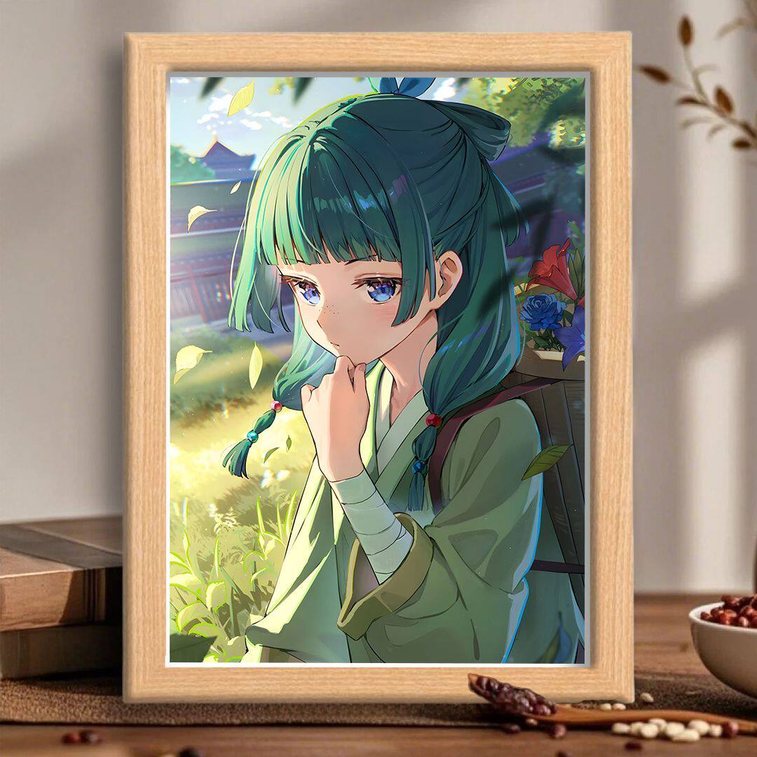 2026新款钻石画新款药屋少女的呢喃手工DIY贴画满钻卧室装饰治愈