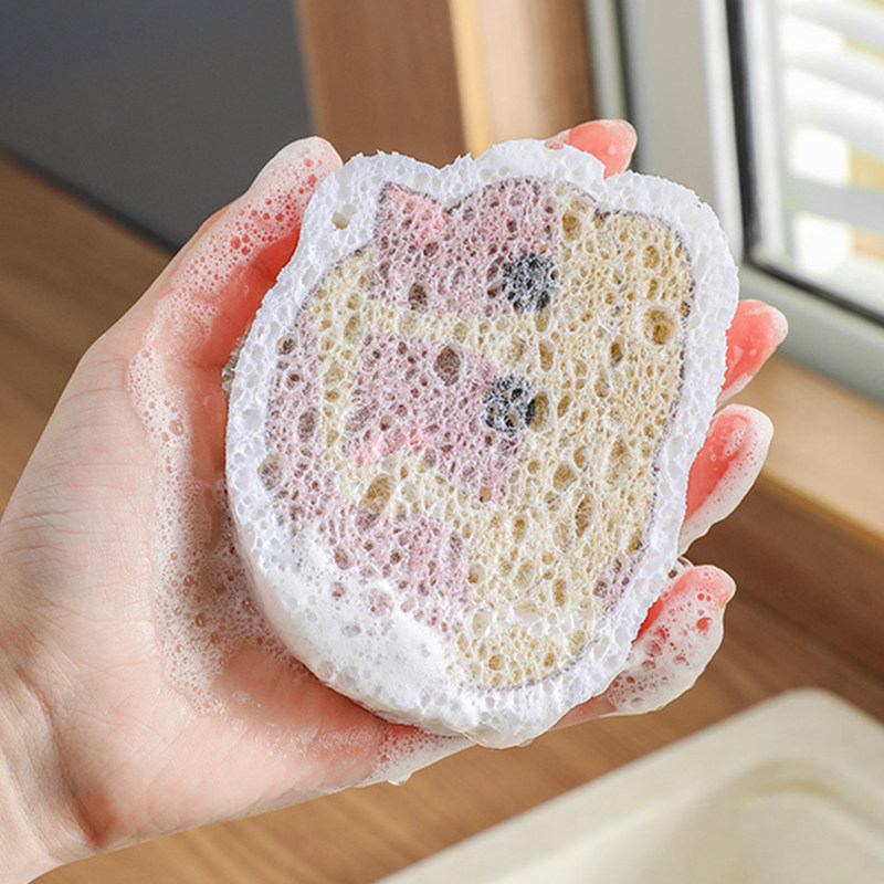 百洁布木浆棉洗碗海绵压缩卡通刷碗魔力擦锅巾神器抹布吸水洗碗布,家庭/个人清洁工具,海绵擦,淘宝优惠券,粉丝福利购,淘宝优惠卷