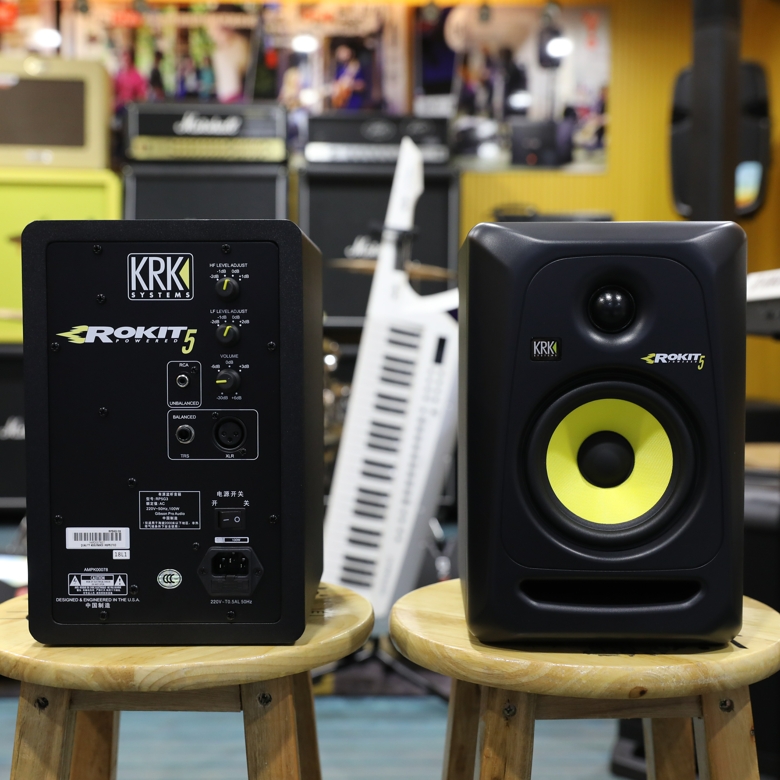KRK Rokit5 G4有源监听音箱DJ 音响录音棚个人工作室单只价格现货