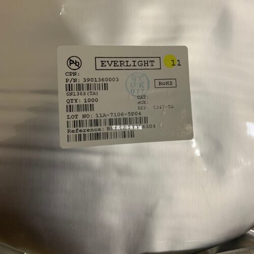 原装6N136S(TA)逻辑输出光耦DC