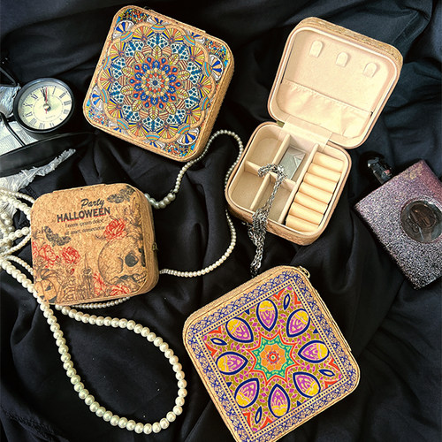 新中式复古便携首饰盒