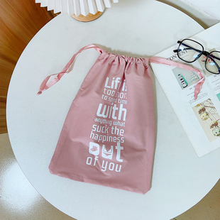 便携旅行收纳包行李箱收纳袋衣服内衣整理袋分类袋大容量束口袋子