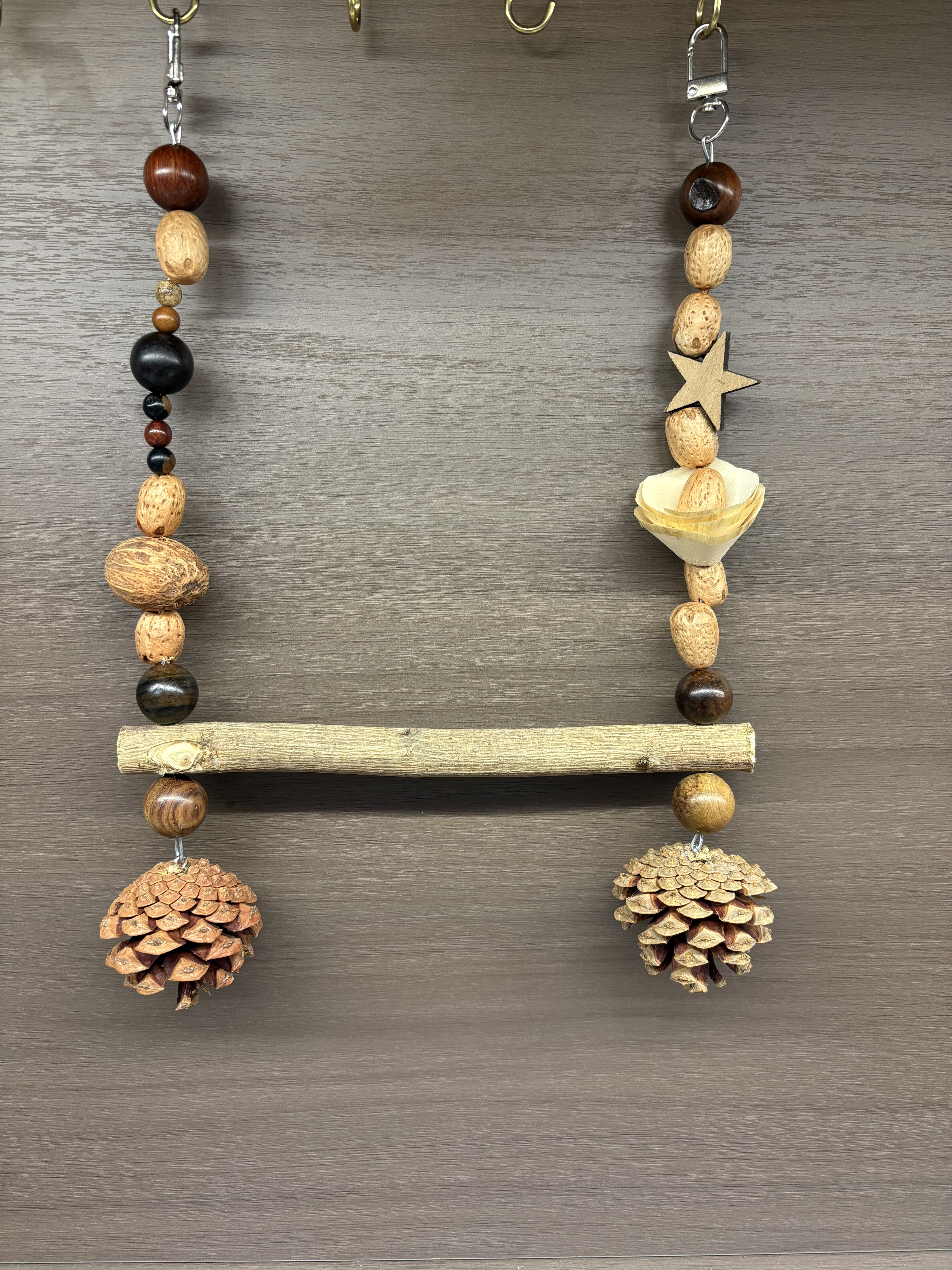 【我的可爱鹦鹉】鹦鹉啃咬玩具秋千磨牙解闷松果坚鸟笼装饰挂件,宠物/宠物食品及用品,鸟玩具,淘宝优惠券,粉丝福利购,淘宝优惠卷