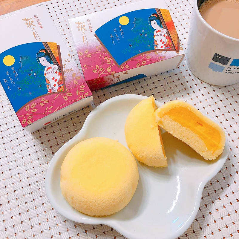 【现货速发】羽生结弦日本三善嘉章萩の月点心蛋糕秋萩之月