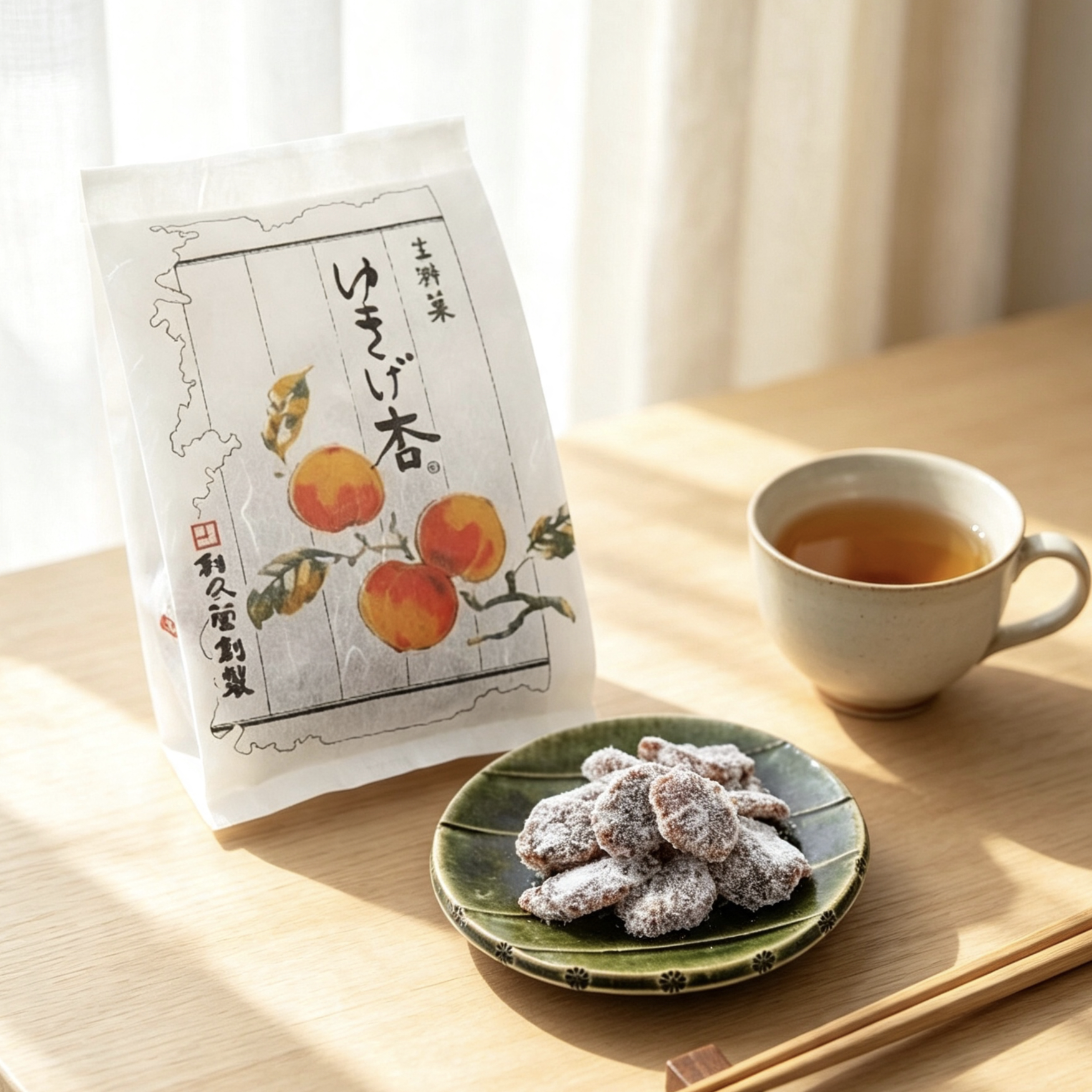 【现货】日本利久堂长野名菓杏脯酸甜杏子果脯伴手礼袋装