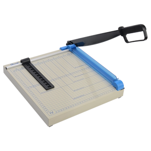 古德GD108切纸机A4切纸刀手动裁切机小型裁纸机加厚裁切刀重型裁纸刀名片切卡机照片切割刀片相片纸张切纸机