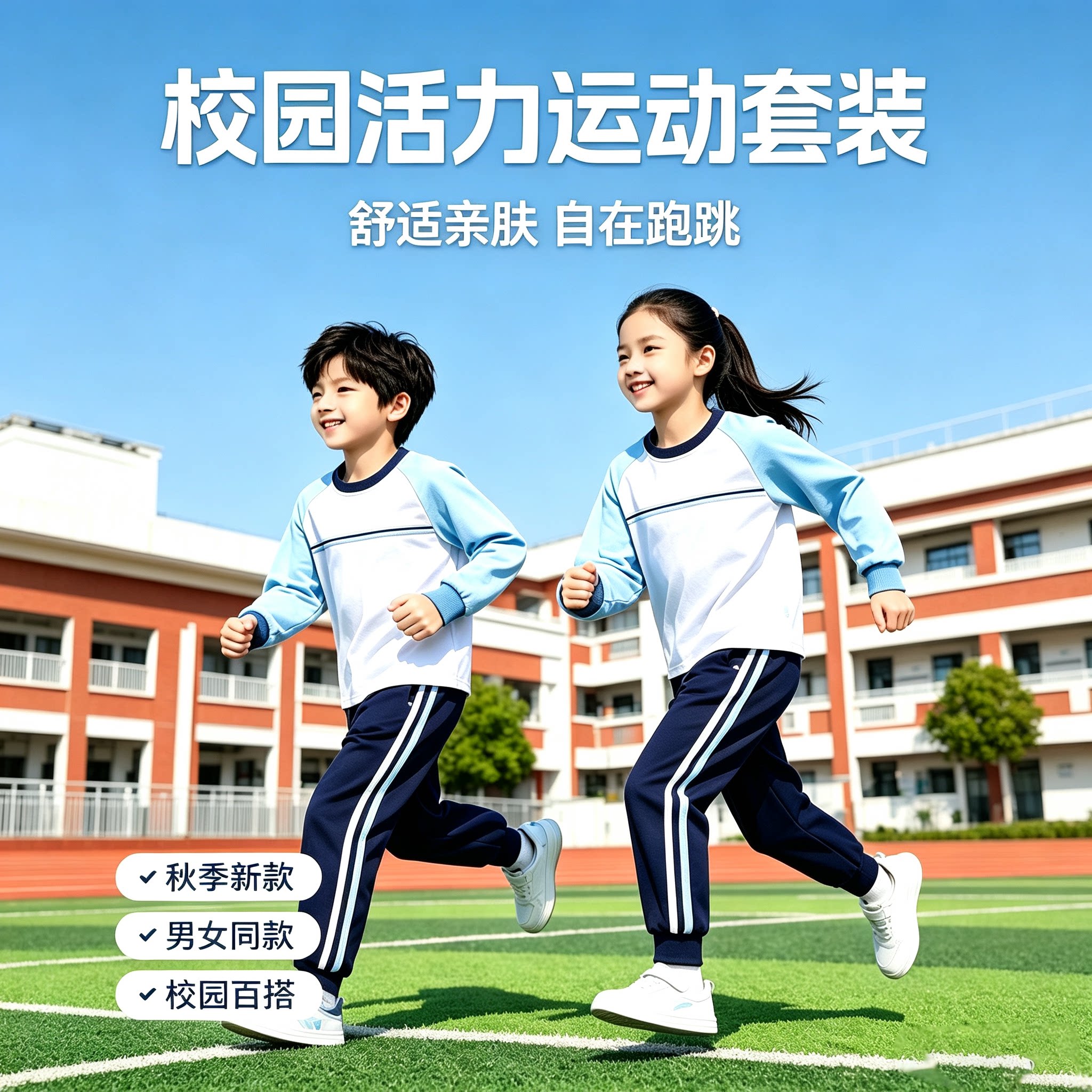2026新款小学生校服春秋季套装一年级大班服运动幼儿园班服园服
