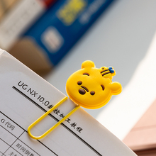 pooh the 小熊维尼可爱回形针书签 别针曲别针夹子卡通创意winnie