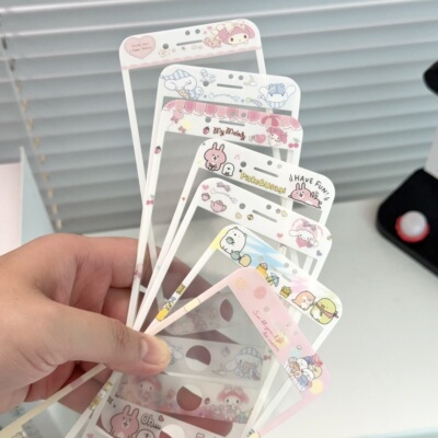 美乐蒂可爱卡通iPhone4567钢化膜