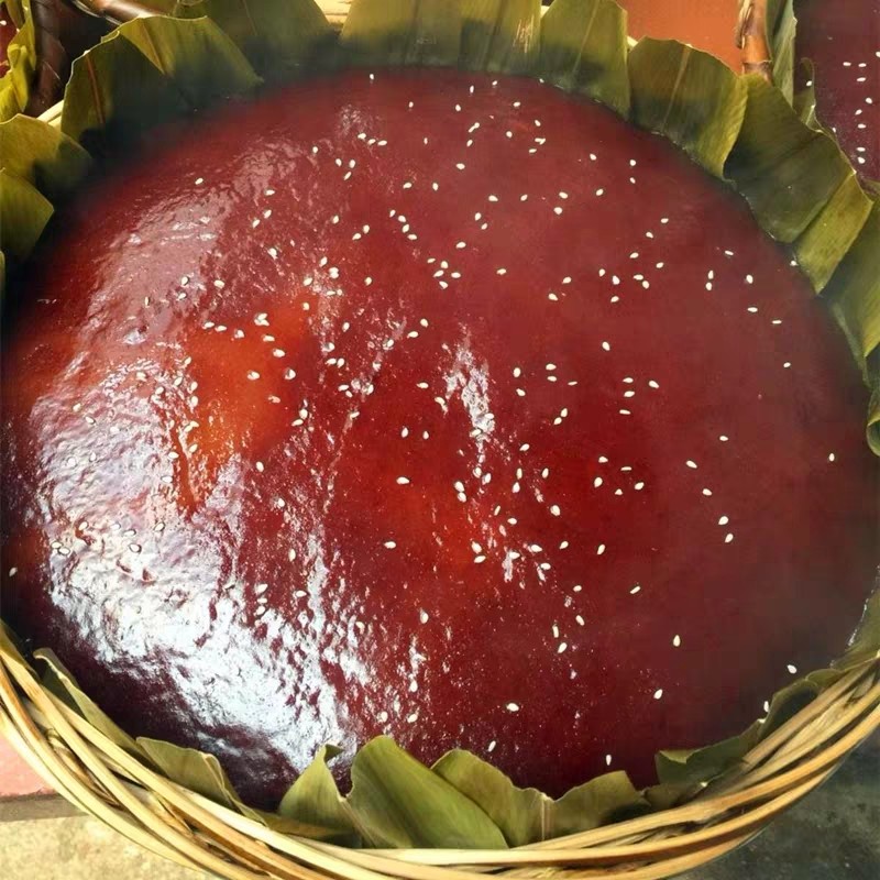 蒸笼米果湖南江西特产粽叶香年糕糯米粑粑高粱糍粑黄元米粿2斤装