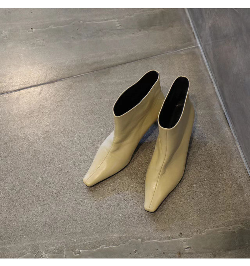 东东高端定制女鞋韩版裸靴