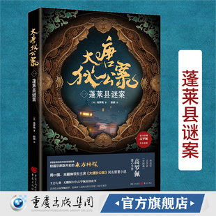 王丽坤主演 附赠手绘插图册周一围 大唐狄公案 同名原著小说豆瓣9分电视剧 灵感来源 大唐狄公案一 神探狄仁杰 蓬莱县谜案