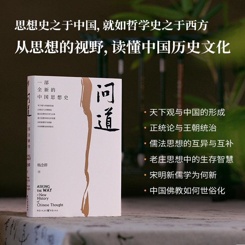 现代图书馆丛书006·问道:一部全新的中国思想史第二十届文津图书奖提名 著名历史学家杨念群作品许知远林少推荐阐释中国传统文化