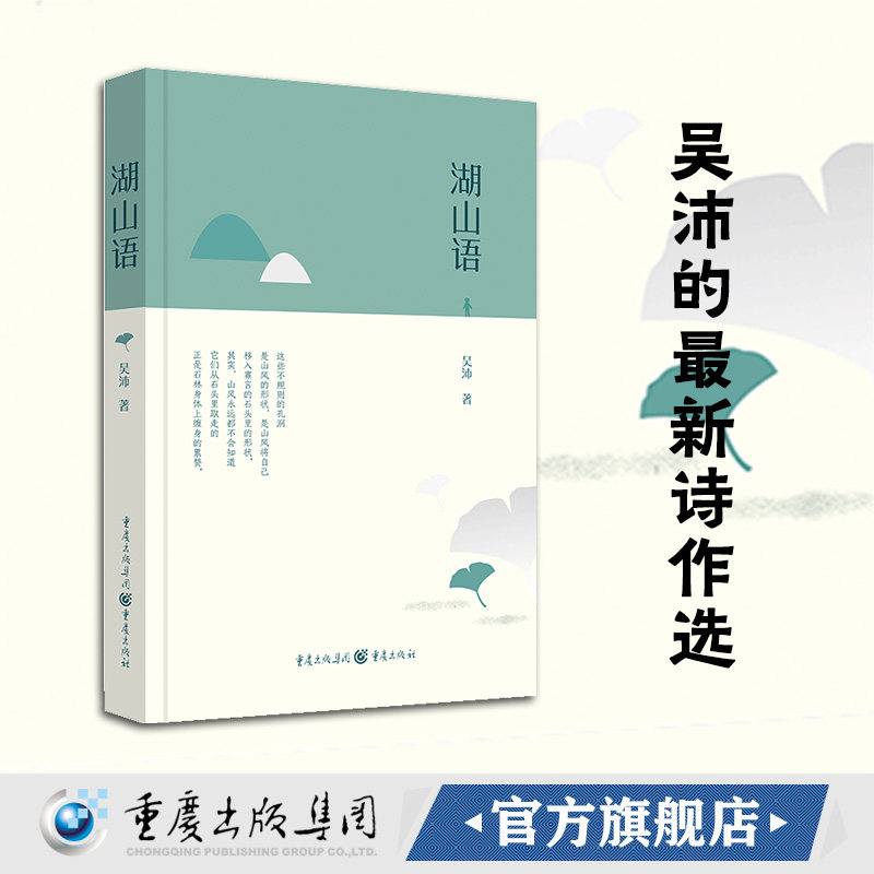 【官方正版】湖山语 吴沛 著 文学诗集诗歌诗刊中国作家星星山花文学爱好者