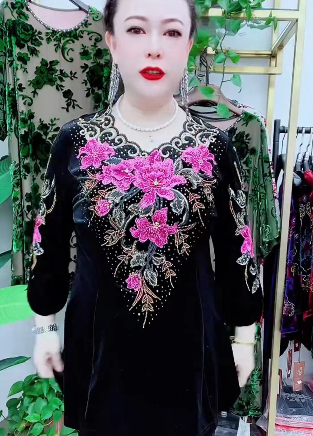 其他长款好看美丽好看