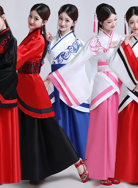 汉服曲据白何骏缎面2021