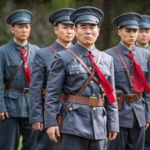 起义国民革命秋收舞台演出军装