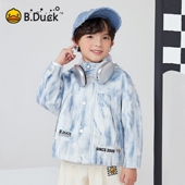 B.Duck小黄鸭童装 BF1511070 新款 儿童牛仔外套时尚 休闲男童春季