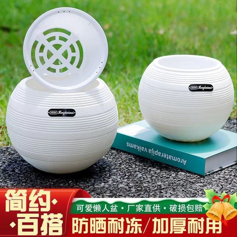 多肉绿植盆栽白色高级感免浇水奶油风网红橡皮树批发防晒大花盆,鲜花速递/花卉仿真/绿植园艺,花盆,淘宝优惠券,粉丝福利购,淘宝优惠卷