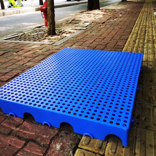 防潮板网格塑料垫板叉车托盘冻库货垫药品仓库防潮垫仓板物流垫板